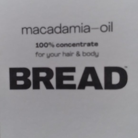Bread Macadamia Oil - Picture 1 of 5